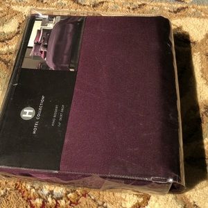 COPY - NIP Hotel Collection King Bedskirt Frame Mulberry
